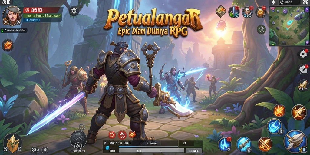 Gameplay RPG yang menarik di 88ID dengan karakter dan misi beragam.