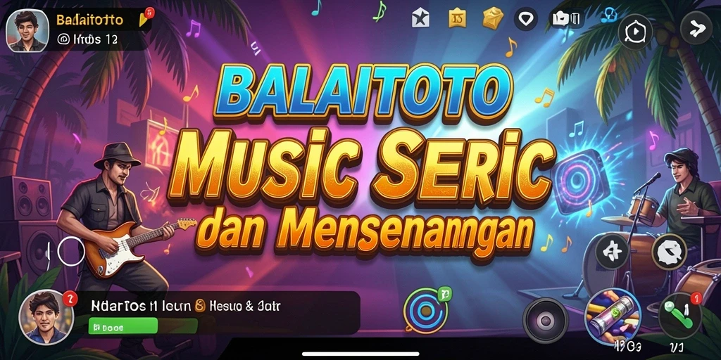 Tampilan gameplay BALAITOTO dengan alunan musik yang menggugah semangat.