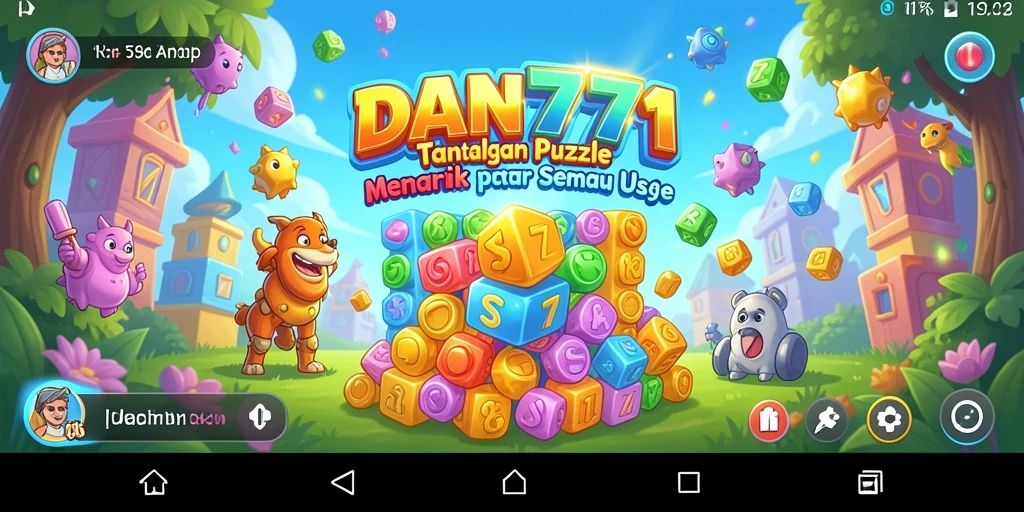 Tampilan gameplay seru dan menantang dari DAN777.