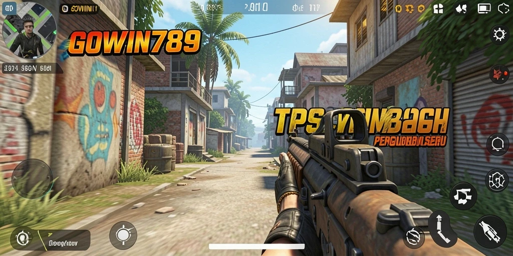 Tampilan gameplay GOWIN789 yang intens dan menarik.