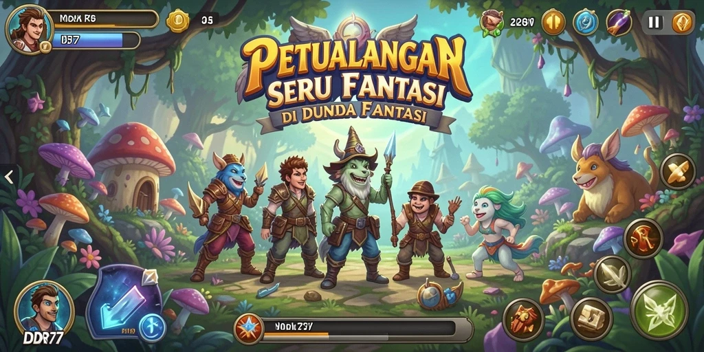 Tangkapan layar utama IDR77 menampilkan aksi eksplorasi yang mendebarkan.