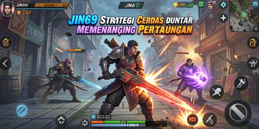 Gameplay menarik di JIN69 menunjukkan pertarungan strategi yang intens.