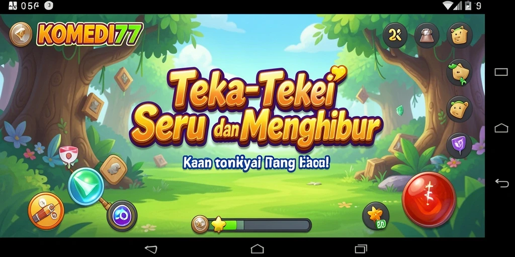 Tampilan gameplay seru dengan berbagai tantangan Puzzle.