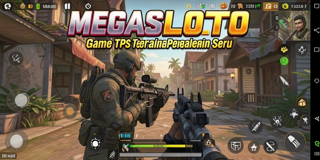 Tampilan gameplay seru dari MEGASLOTO dengan grafis yang memukau.