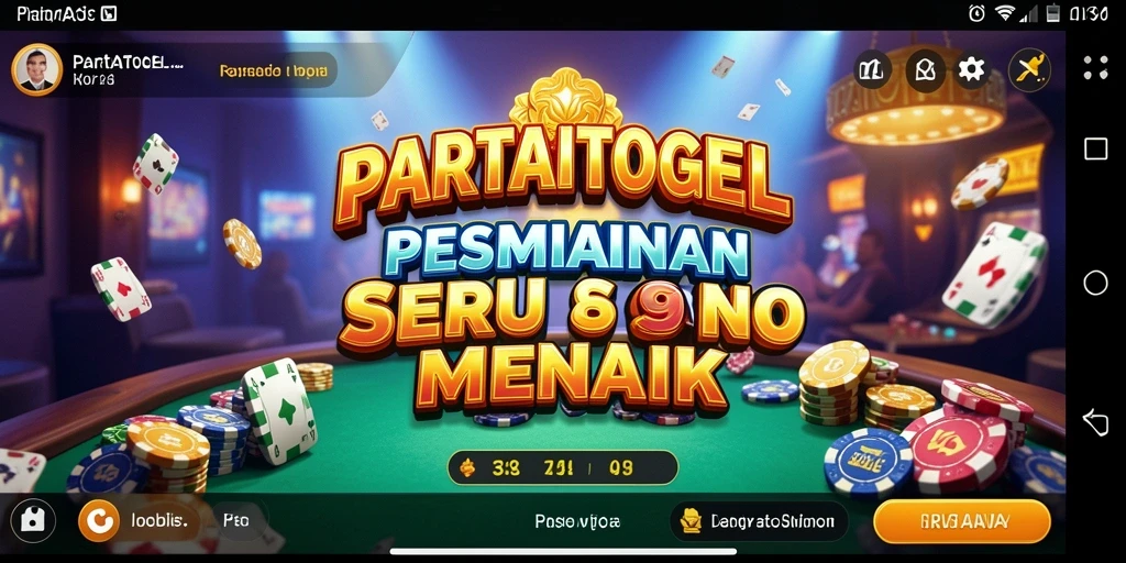 Screenshot menampilkan gameplay seru dari PARTAITOGEL.