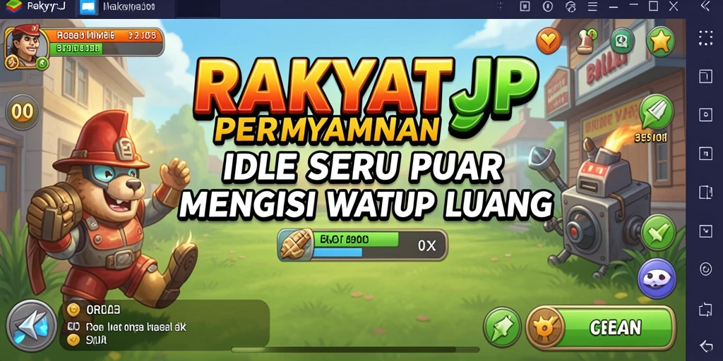 Tampilan gameplay RAKYATJP yang menarik dan mudah dipahami.