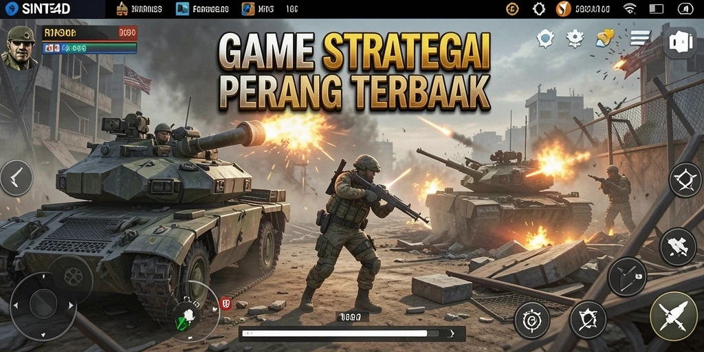 Tampilan gameplay menakjubkan dari SINTE4D dengan elemen SLG.