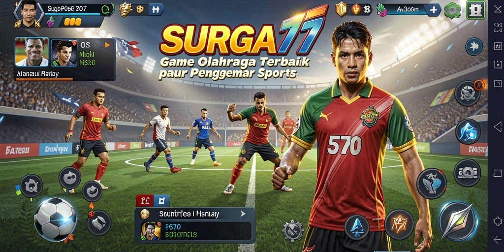 Tampilan gameplay SURGA77 yang menarik dan interaktif.